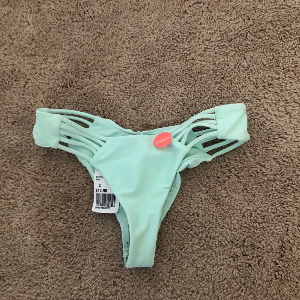 Light blue bikini bottoms